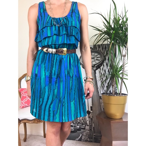 Dkny Dresses & Skirts - DKNY Tiered Ruffle Dress